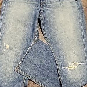 ♥️ABERCROMBIE & FITCH DISTRESSED JEANS